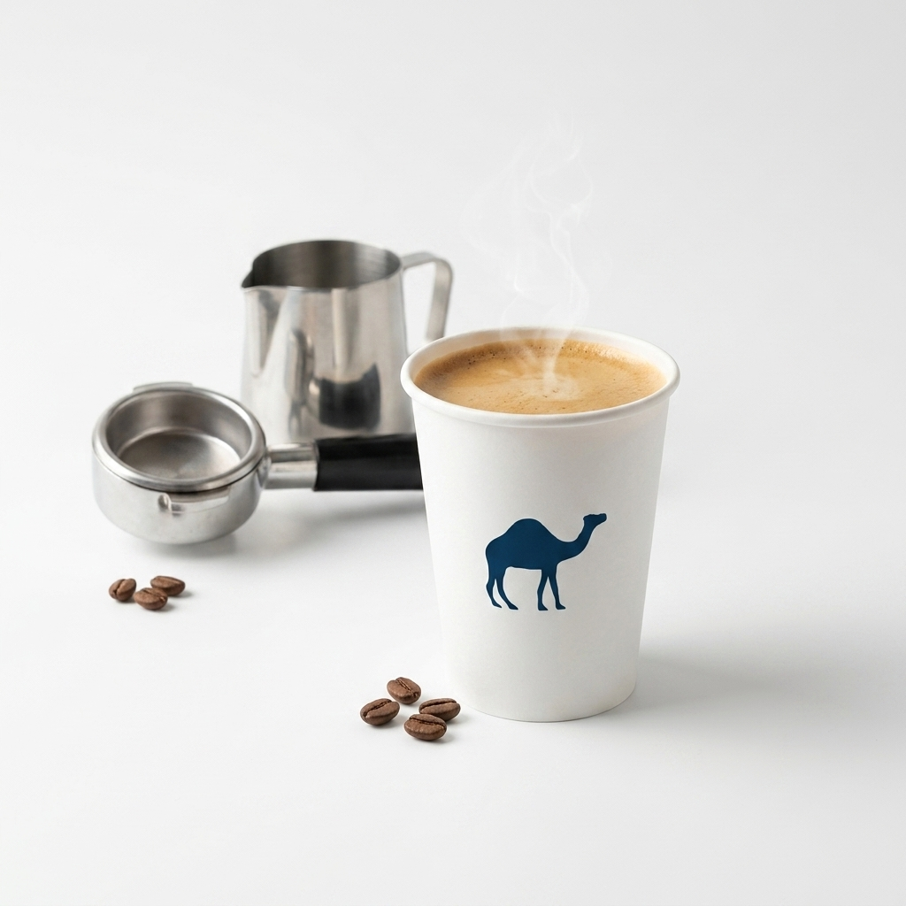Barista at the Mashric espresso bar